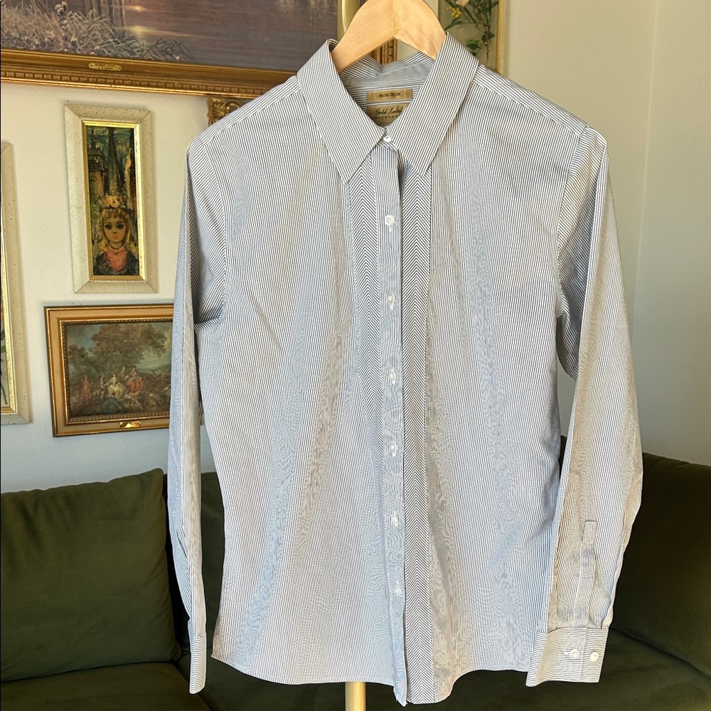 100% Cotton Striped Dress Shirt